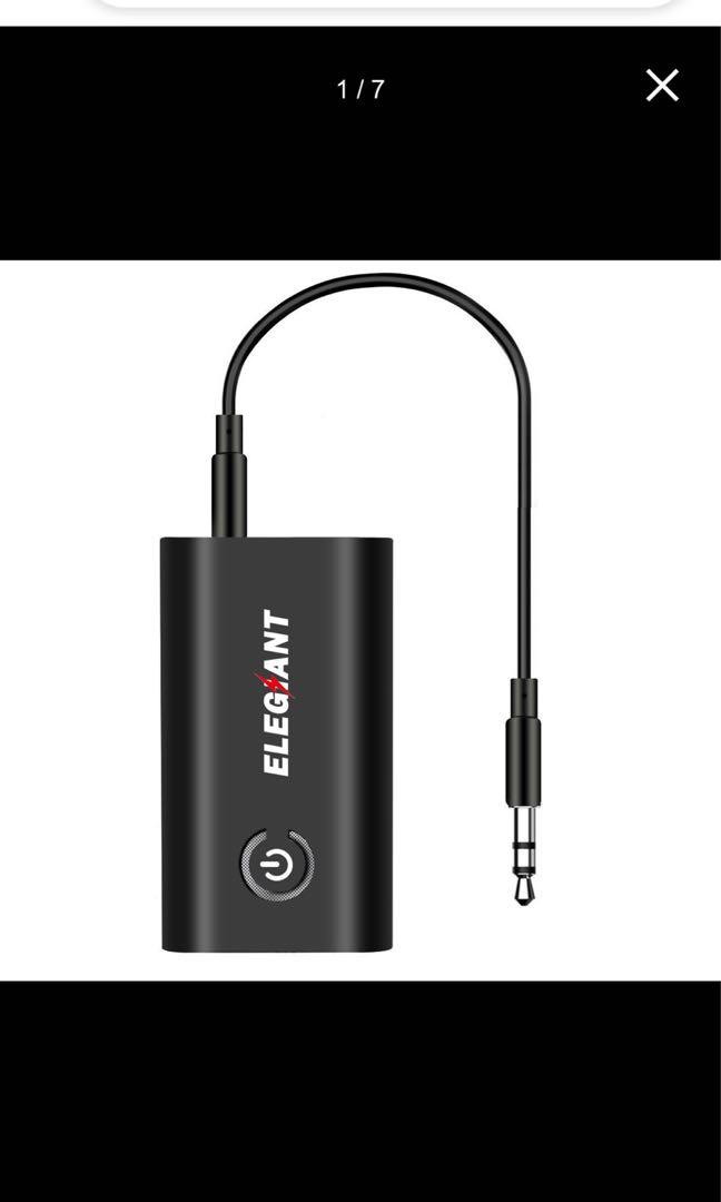 FREE ELEGIANT BTI 030 2 in 1 Bluetooth 5.0 Transmitter Receiver with 3.5mm AUX Stereo Dual Link Audio Portable Audio Accessories on Carousell