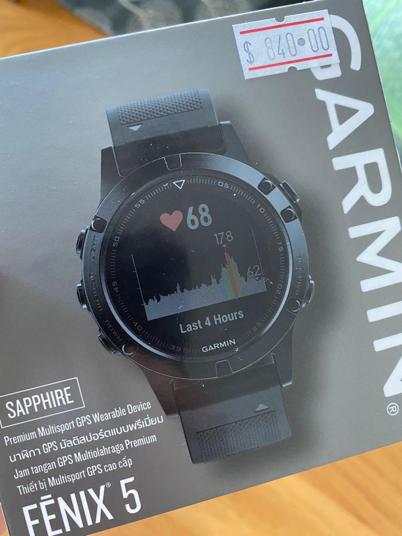 Garmin fenix new arrivals 5 sapphire edition