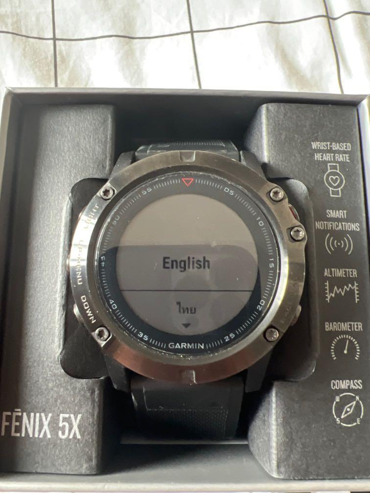 Garmin fenix new arrivals 5x used
