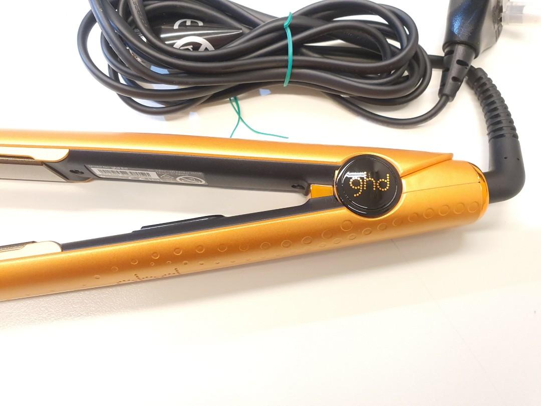 Ghd V gold straightener Amber sunrise limited edition Beauty