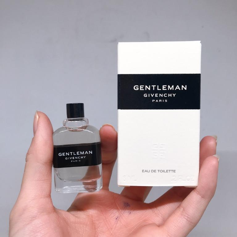全新～Givenchy Gentleman 紳士男性淡香水 6ml（紳士木質淡香精/都會紳士CASUAL CHIC）