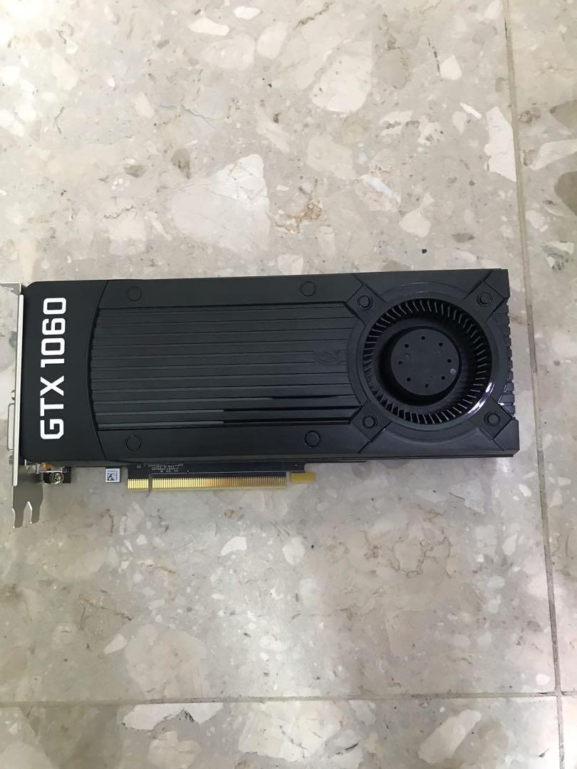 GTX 1060 reference card 3GB gpu graphics card gtx1060