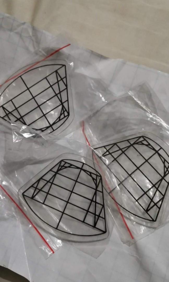 guide plate Templates teeth arrangement on denture work Dental, Health