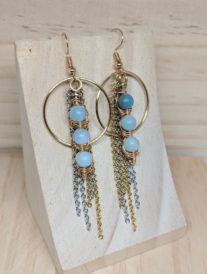 Egyptian style earrings sales