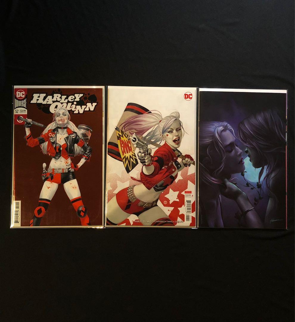 Harley Quinn #57, #52 (2016). DC. Tedesco. Free Harley Quinn Eat Bang Kill  Tour #1 Maer var., Hobbies & Toys, Books & Magazines, Comics & Manga on  Carousell