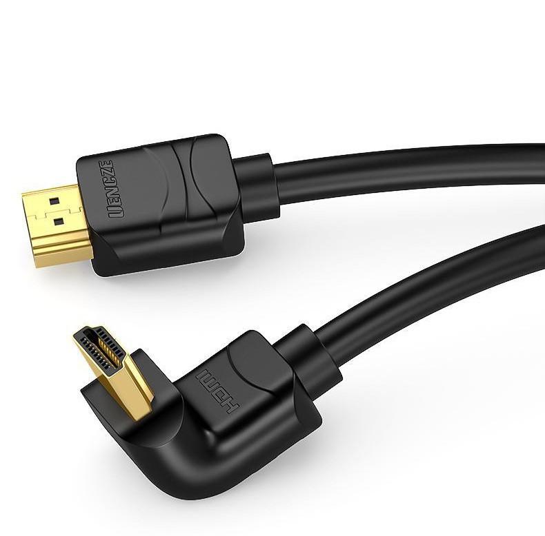 HDMI Cable 1.8m Right Angle 90 Degree 270 Degree elbow L Shaped HDMI 2.0 4K Ultra HD 1080p ACR