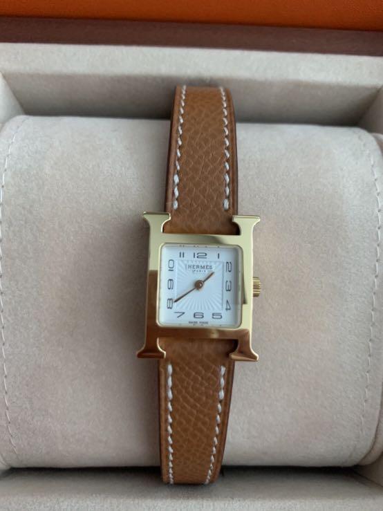 Hermes H Casaque Watch Box, Luxury, Watches on Carousell
