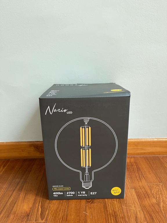 Hooga Glow Nario lightbulb / light bulb, Furniture & Home Living