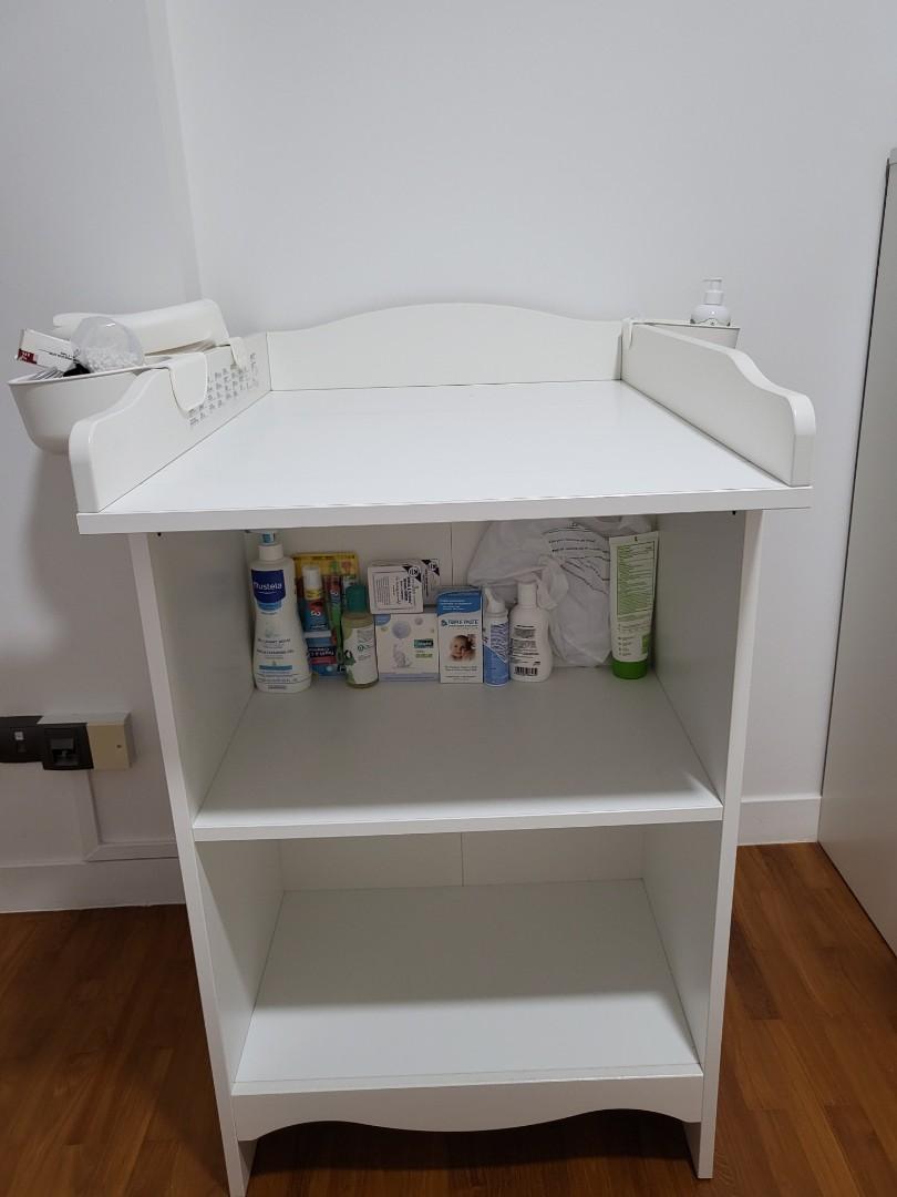 Ikea changing table/bookshelf with 2 shelf unit, Babies & Kids, Baby