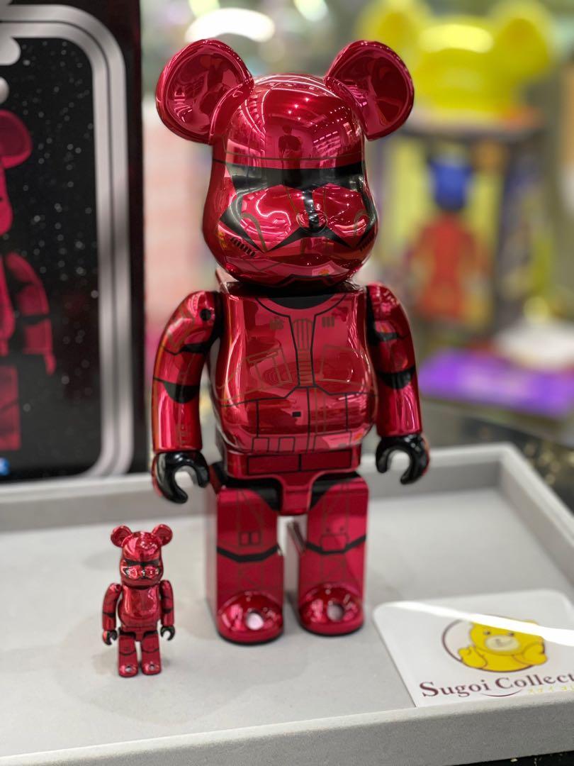 流行店MEDICOM TOY - BE@RBRICK SITH TROOPER CHROME 100％ 400％ の ...