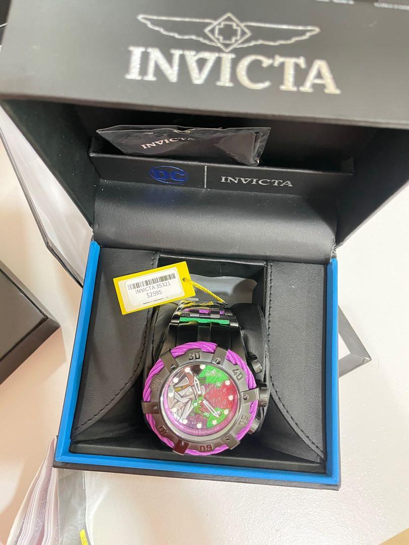 Invicta Limited Edition DC Comics Joker Men Men s Fashion
