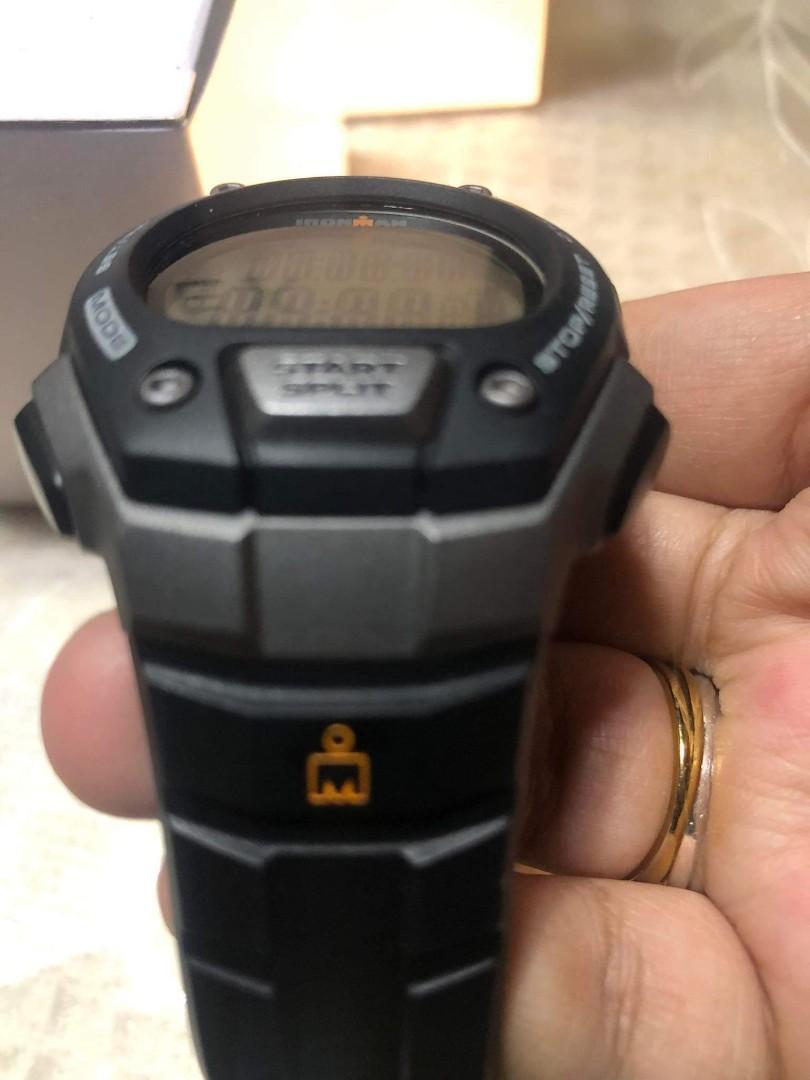 Ironman Classic 30 full size black resin digital watch Timex T5K821 Sports