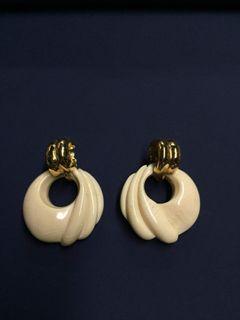 Ivory earrings