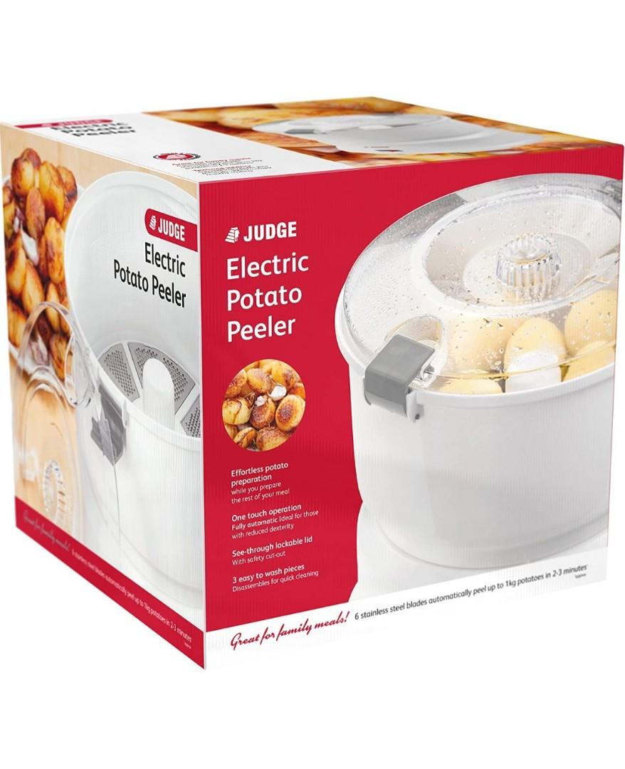 Judge JEA67 Electric Potato Peeler, Fully Automatic Vegetable Peeler