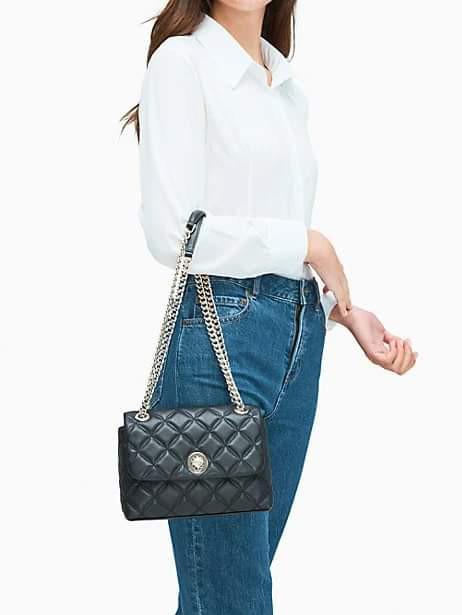 Kate Spadr Small Natalia Flap (Category: Luxury Bags & Wallets) located in Mandaluyong City. Submitted by shop_0n_the_spot (Listing ID 1132850496, Image 3). Description: 💯% Brand New and GUARANTEED ORIGINAL items straight from the USA 🇺🇸 📦✈🛳 ✅ OnHand and Ready to Ship ✅ First to Pay basis ✅ Inclusions: Tag, Care card 🌸🌸🌸🌸🌸🌸🌸🌸🌸🌸🌸🌸🌸 If in DOUBT don’t buy, to save our both time. We are not PLAYING here, we do our BUSINESS. 🌸🌸🌸🌸