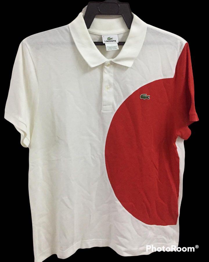 Korea cement salgsplan Lacoste Japan Flag Polo Shirt, Men's Fashion, Tops & Sets, Tshirts & Polo  Shirts on Carousell