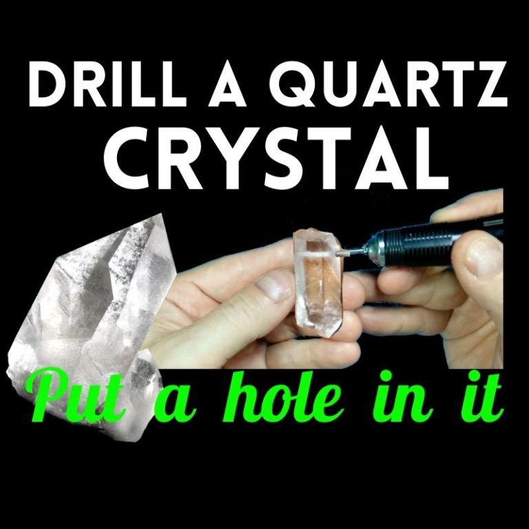 Learn To Drill Gemstones & Crystals / Make beads Free, Hobbies & Toys, Stationery & Craft