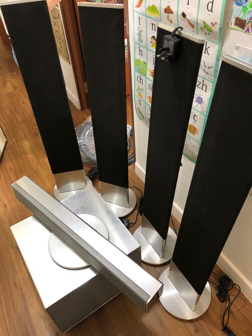 Loewe Reference Electrostatic Speakers