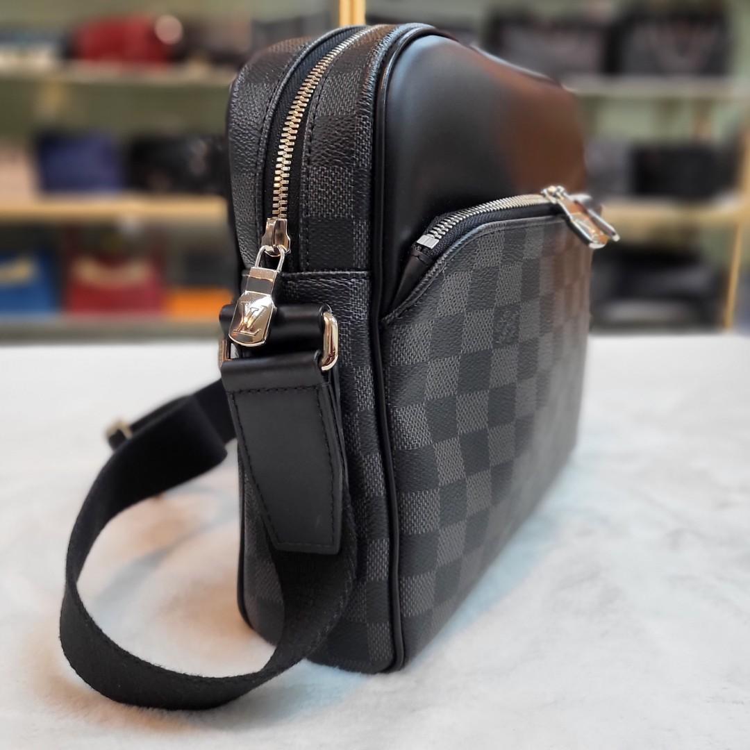 Louis Vuitton Dayton Reporter PM Damier Graphite Crossbody Bag