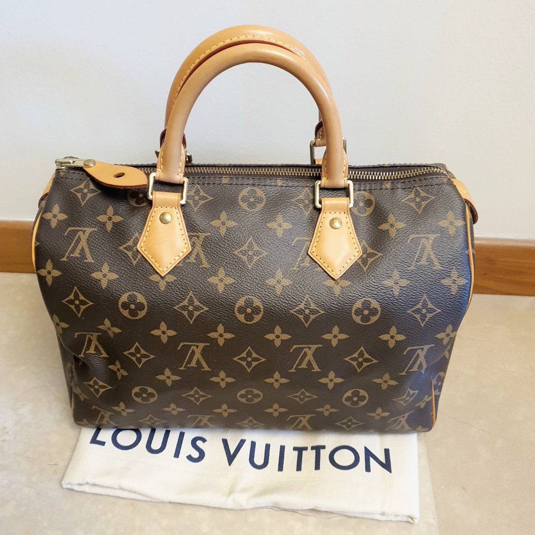 🛑 Louis Vuitton Monogram Denim Neo Speedy 30 Bag, Luxury, Bags & Wallets  on Carousell