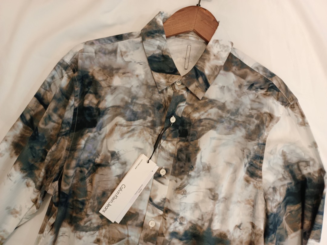 M] Calvin Klein Jeans Long Sleeve Shirt 