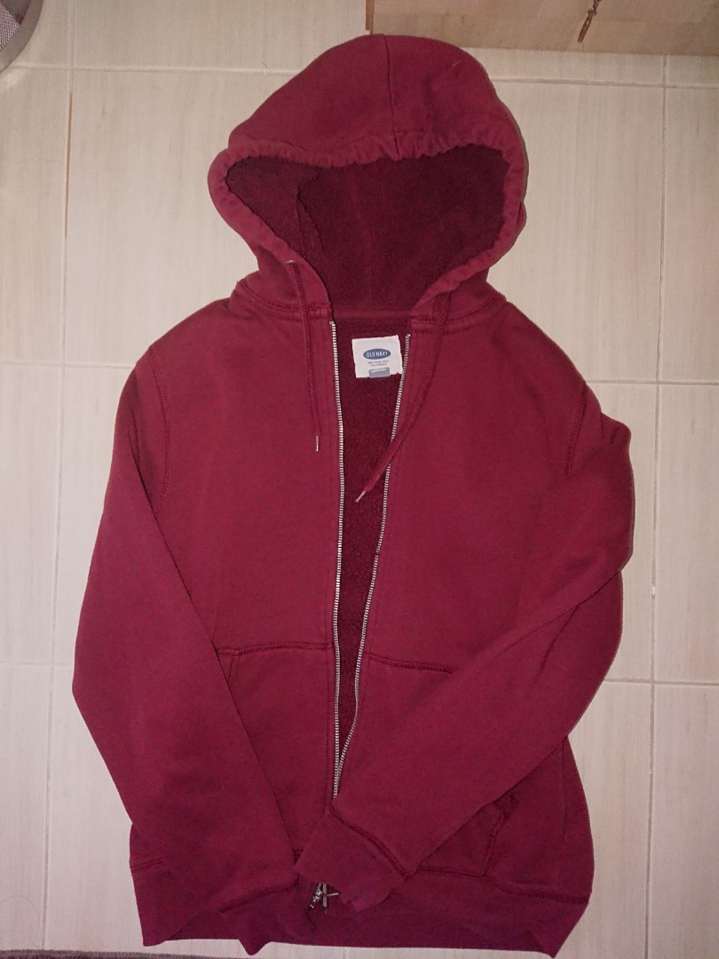 old navy maroon jacket