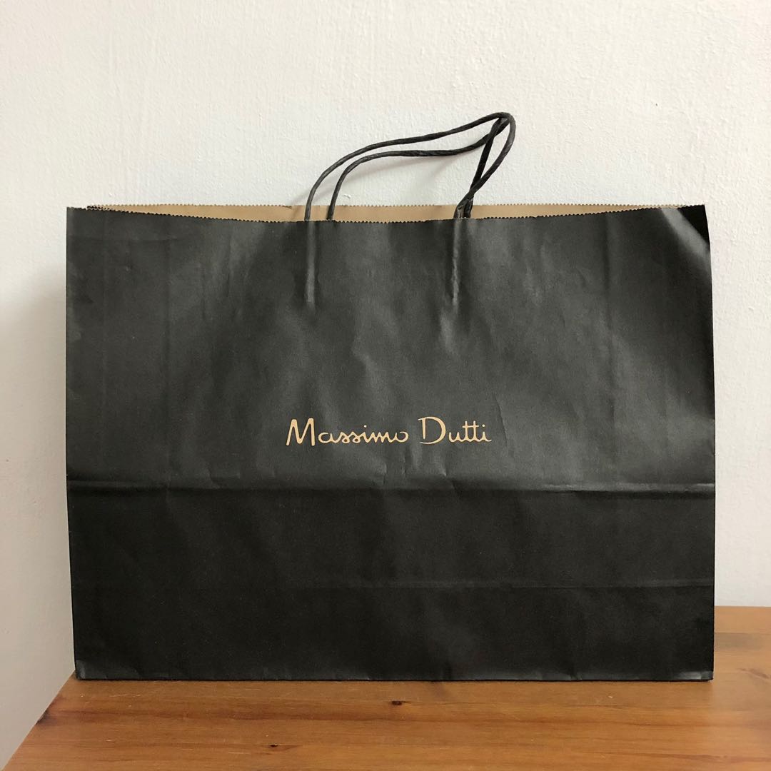 Massimo Dutti Paper bag, Women's Fashion, New Undergarments ...