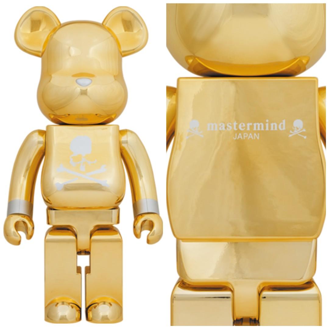 BE@RBRICK mastermind JAPAN GOLD 1000％（Medicom Toy BE