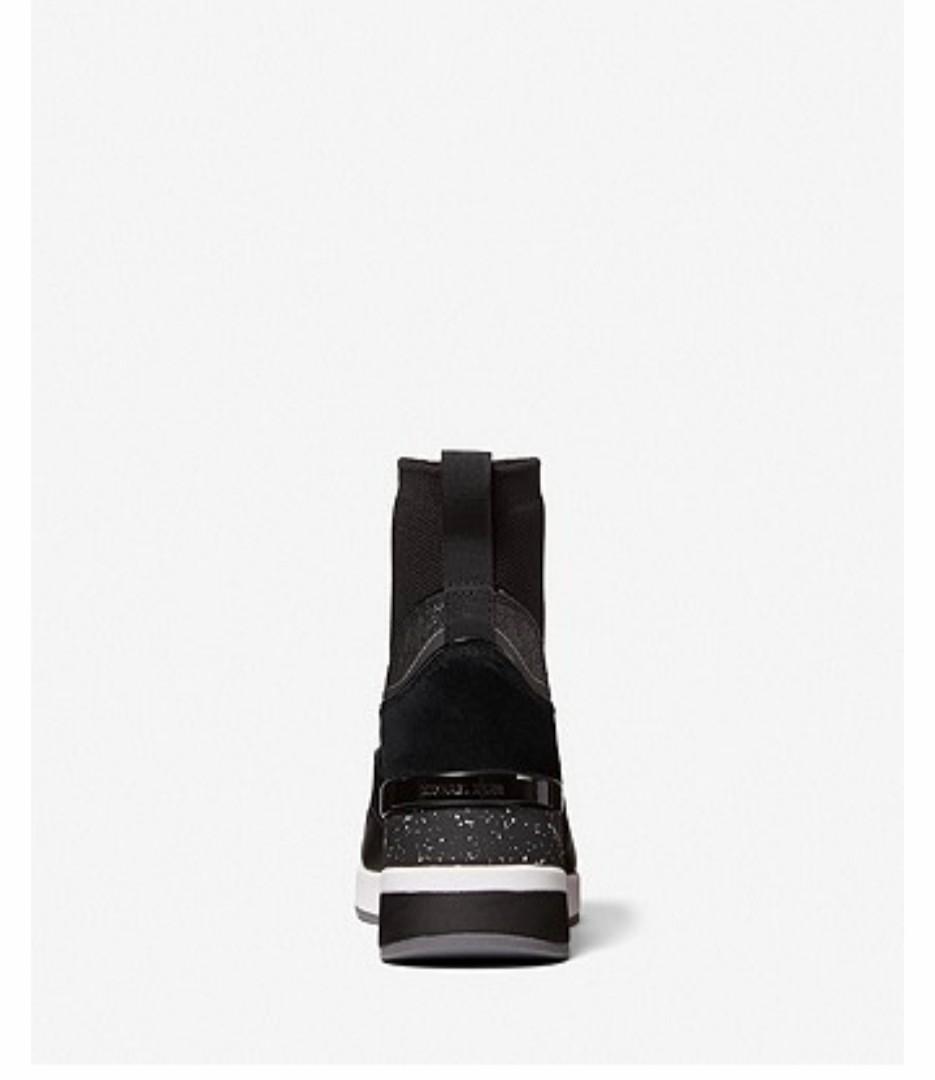 michael kors sock sneakers black