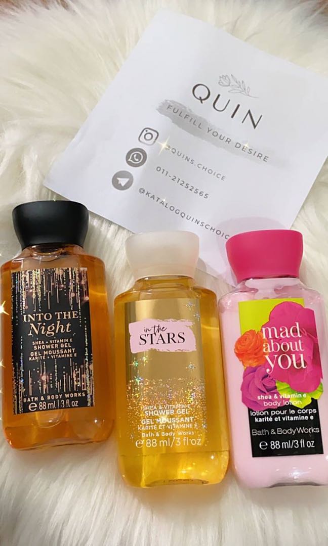 Mini Shower Gel Lotion Bath and Body Works
