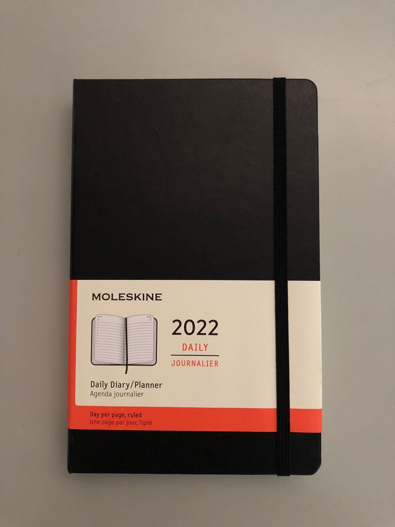 Moleskin 2022 Daily Planner, Hobbies & Toys, Stationary & Craft