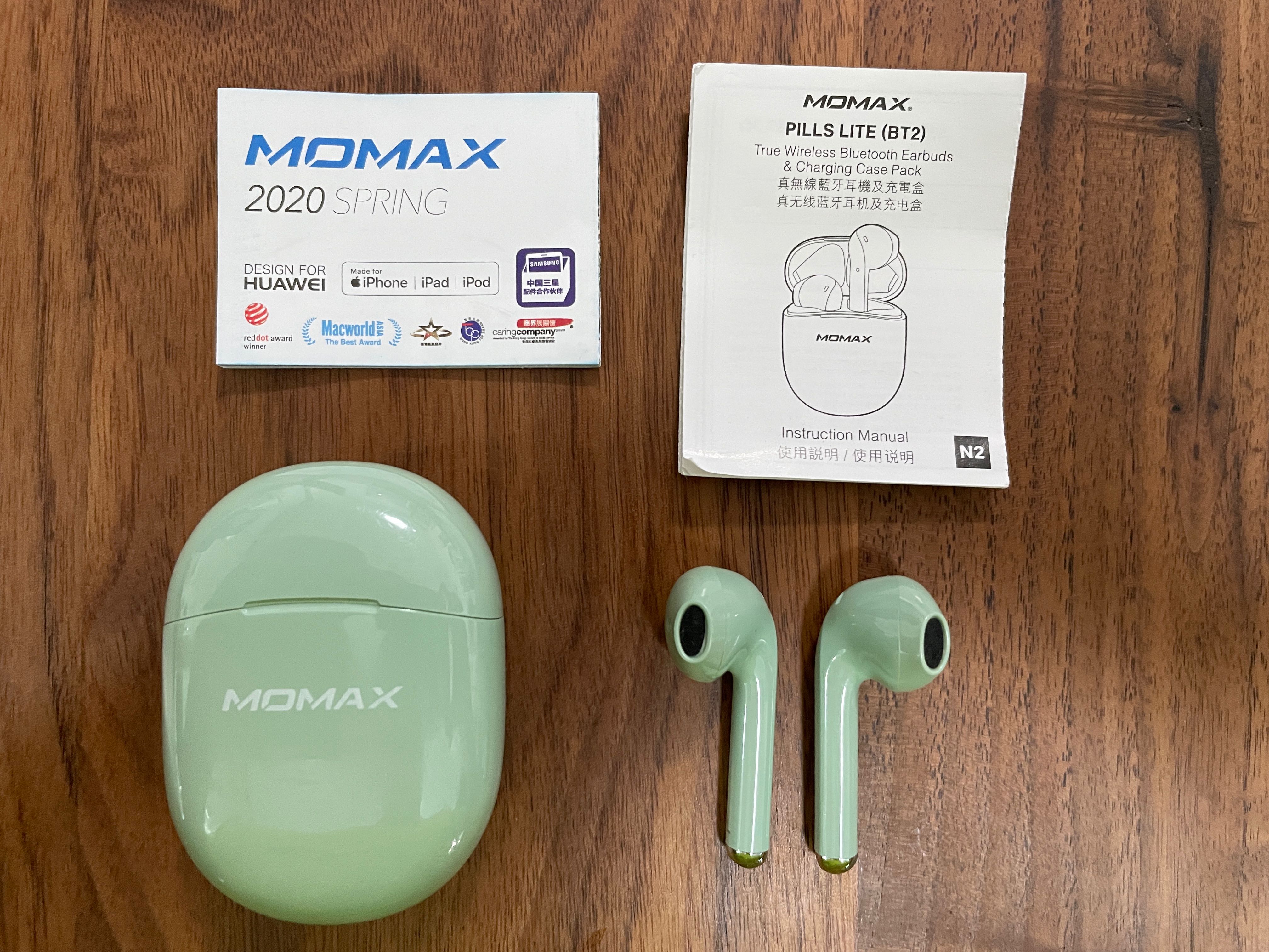 Momax bluetooth 2025 earphones