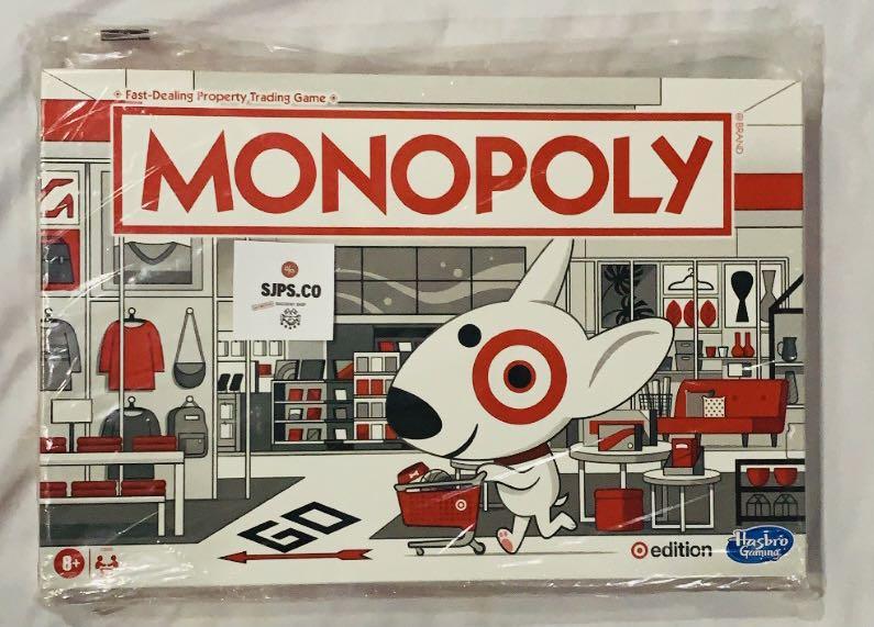 MONOPOLY BOARDGAME TARGET EDITION LIMITED EDITION ( SEALED), Hobbies