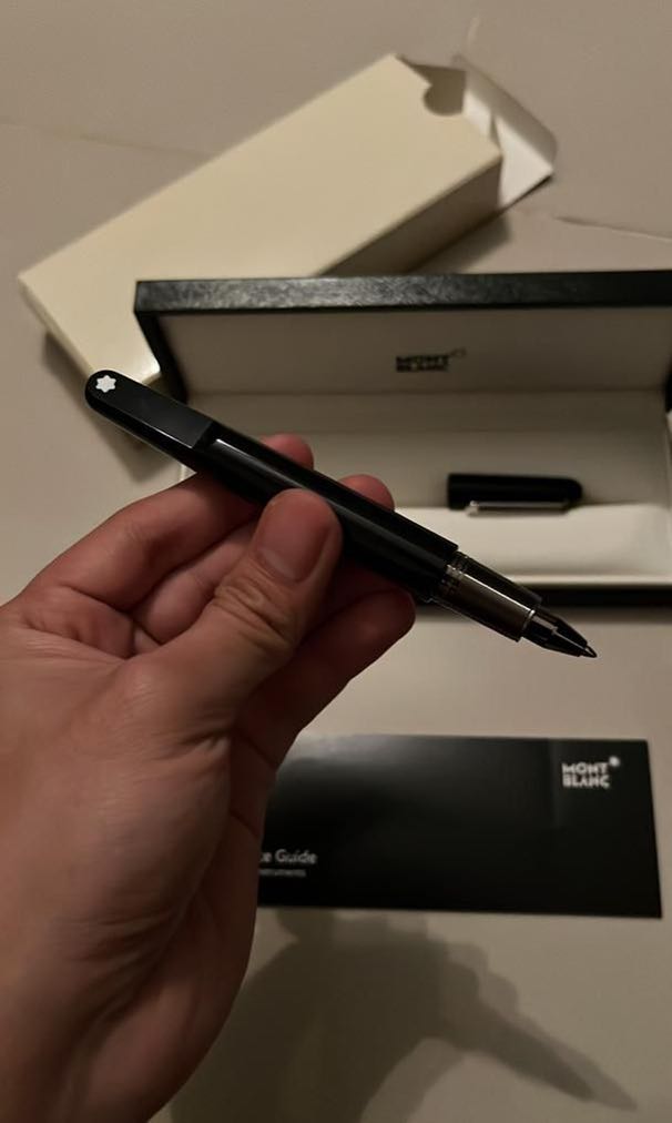 Montblanc M Black Ballpoint 113620 Luxury Accessories on Carousell