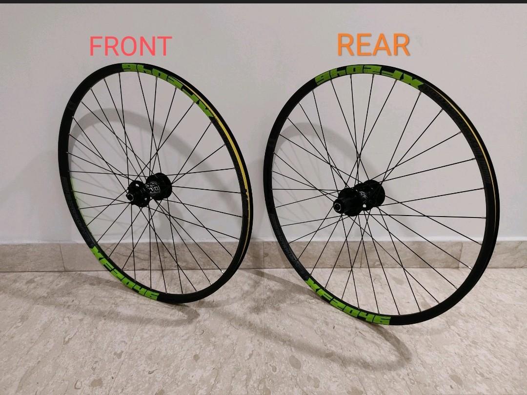 koozer wheelset MTB Road bike 27.5 Wheelset mountain bike 27.5 Wheel set XM490 Sports Equipment Bicycles Parts Bicycles on Carousell