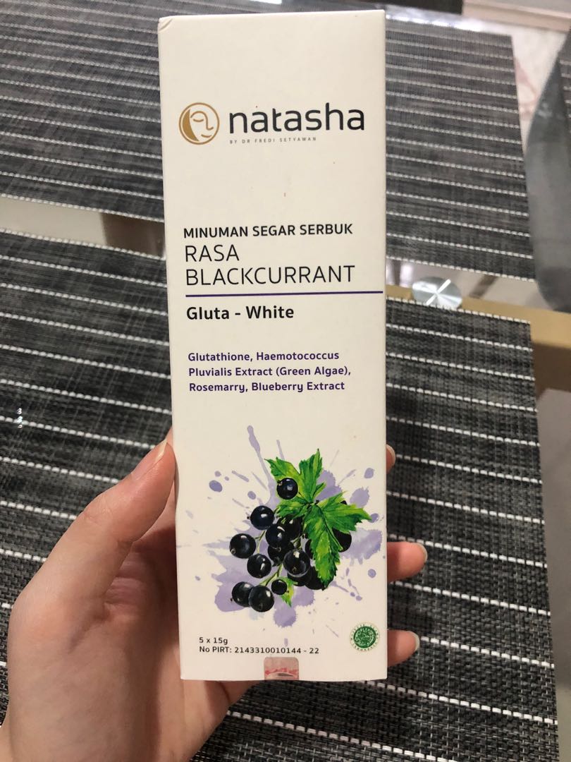 Natasha Powder Gluta Drink White, Kesehatan & Kecantikan ...