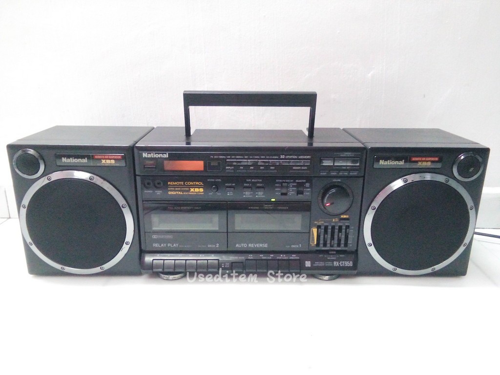 National Radio Cassette RX-CT950, Hobbies & Toys, Collectibles ...