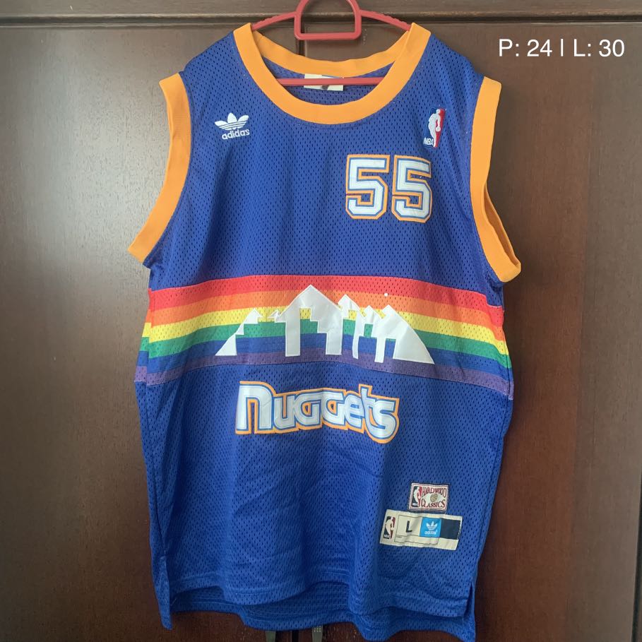 NBA Nuggets Jersey Men s Fashion Tops Sets Tshirts Polo