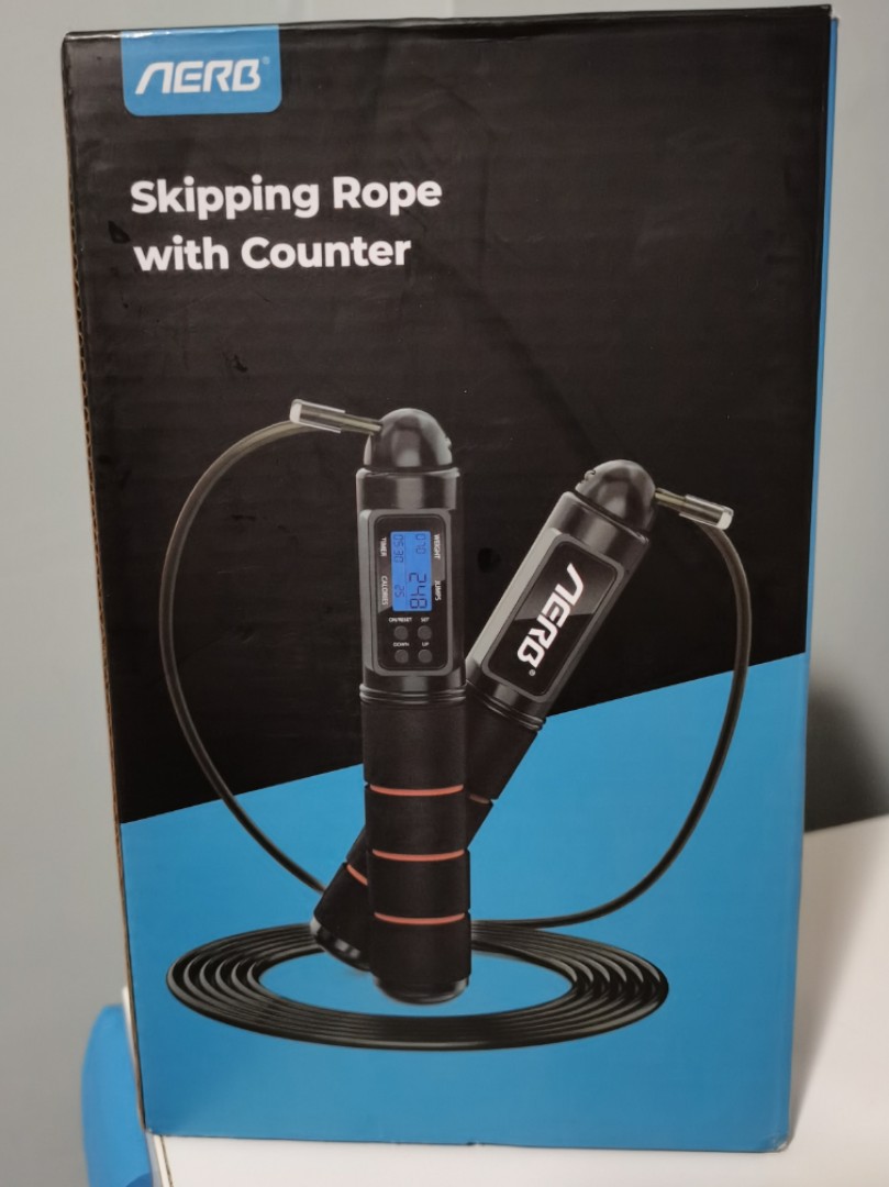 Nerb Skipping Rope With Counter Sports Equipment Exercise