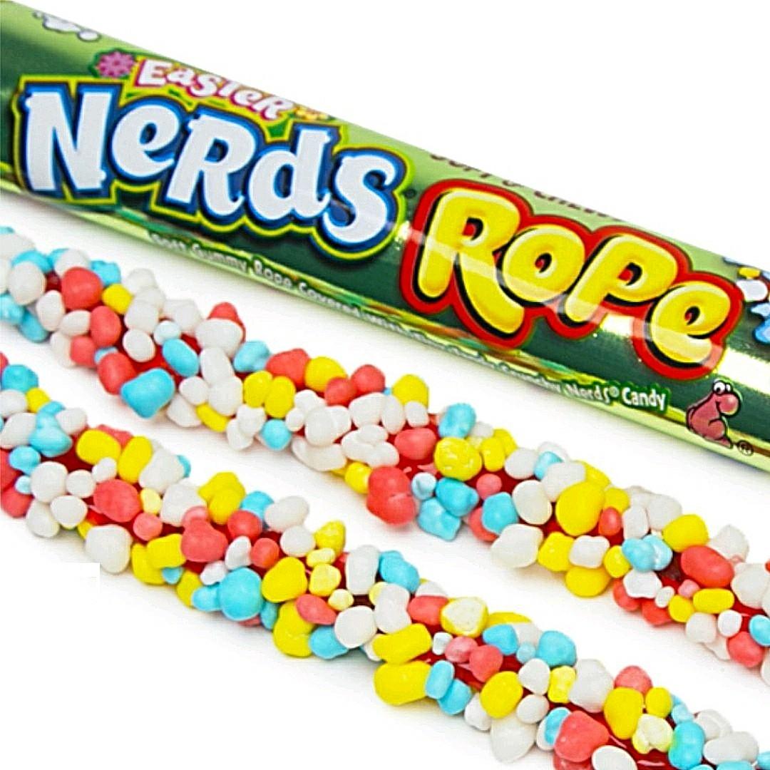 NERDS Wonka Rope Candy / Permen Rantai ASMR Viral Tiktok, Makanan