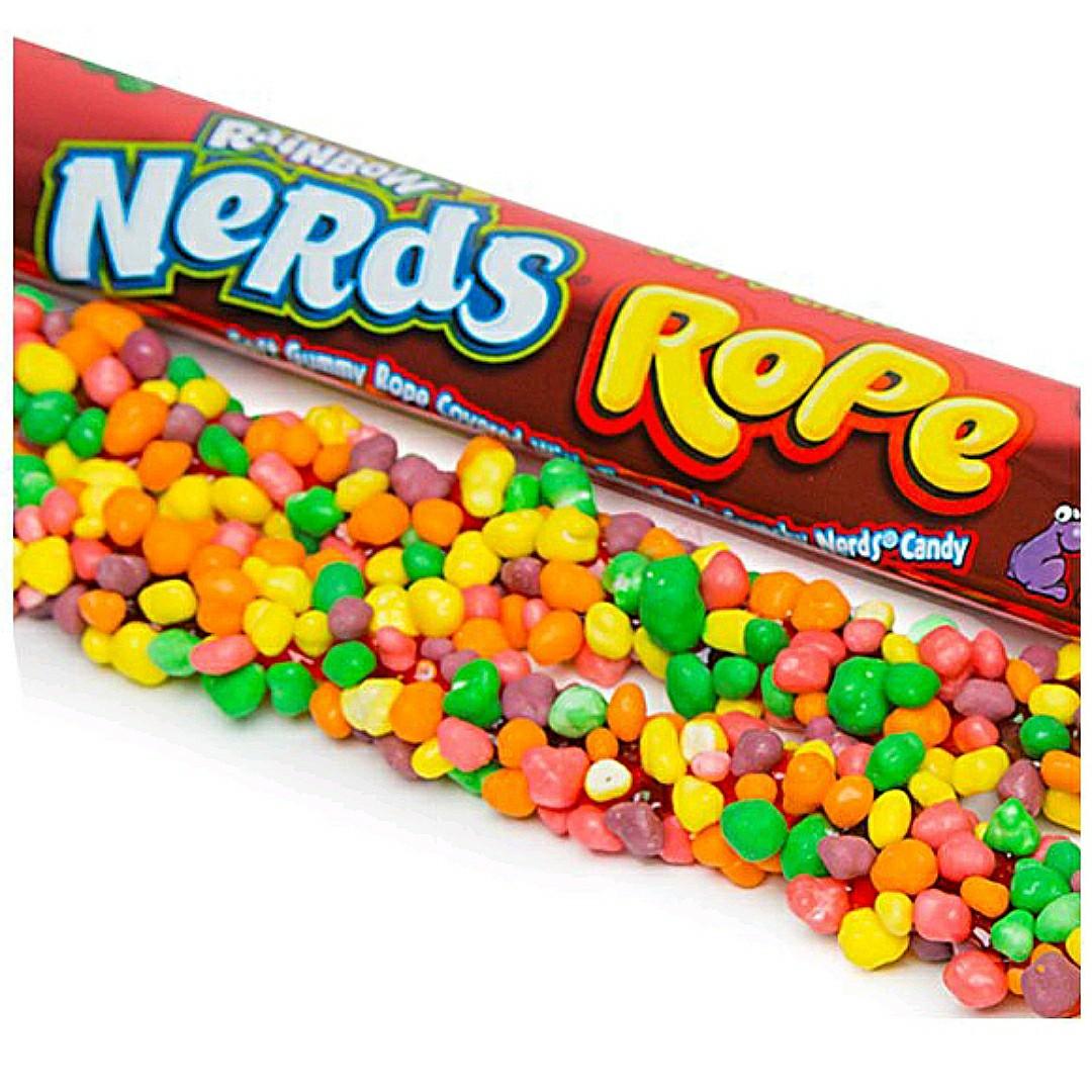 NERDS Wonka Rope Candy / Permen Rantai ASMR Viral Tiktok, Makanan & Minuman, Snek di Carousell