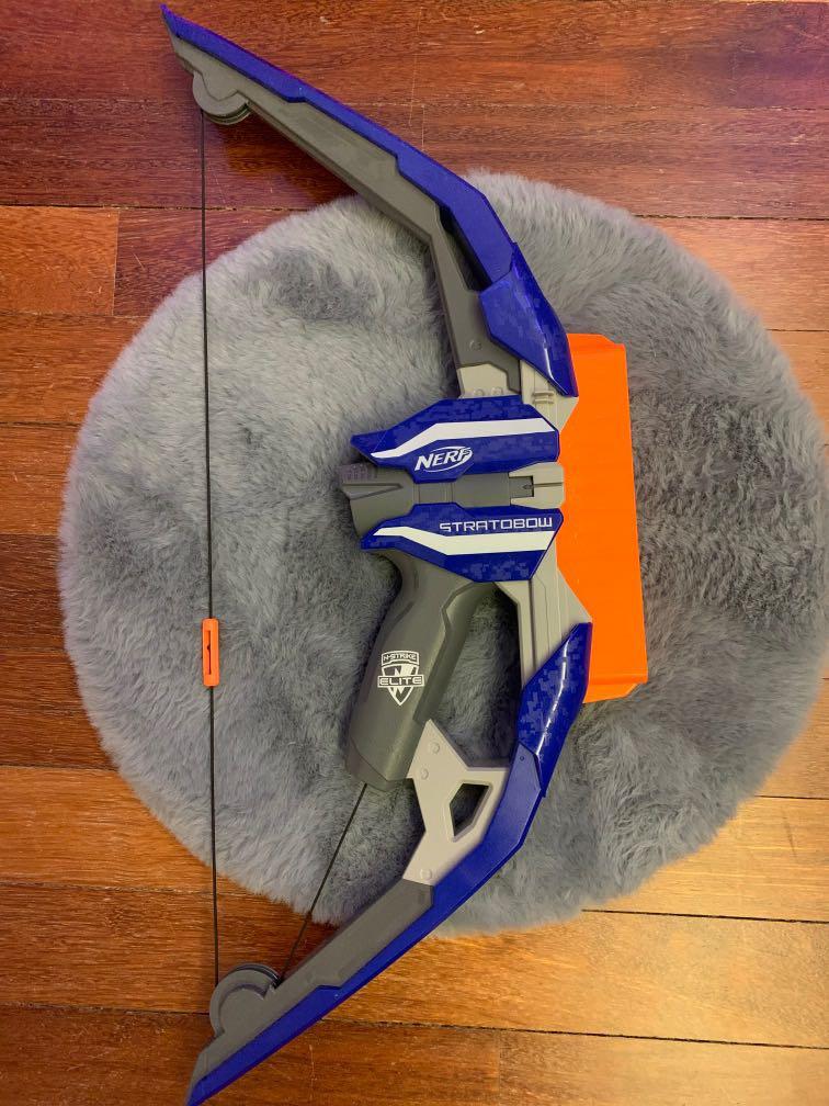 Nerf bow Hobbies Toys Toys Games on Carousell