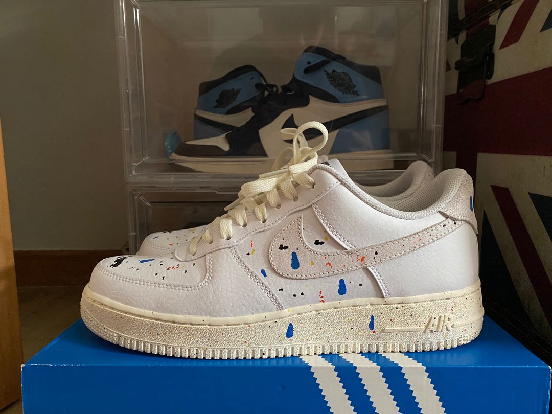 Air force paint splatter store