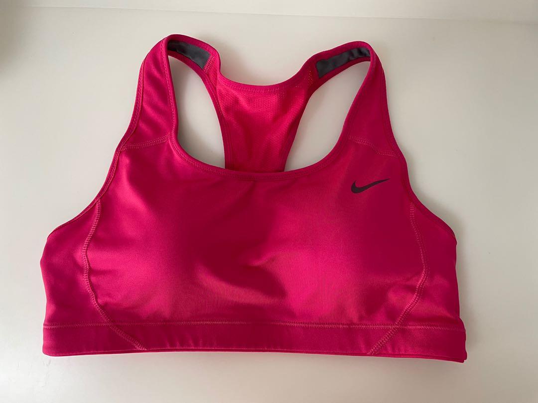 NWT Nike Dri Fit Swoosh Sports Bra Charcoal Size Small