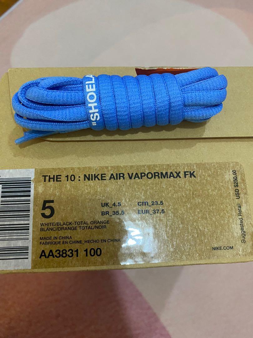 White vapormax outlet size 5