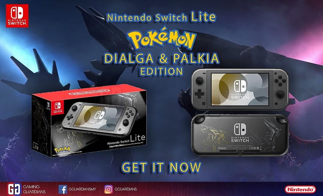 Nintendo Switch Lite Edition Dialga e Palkia 