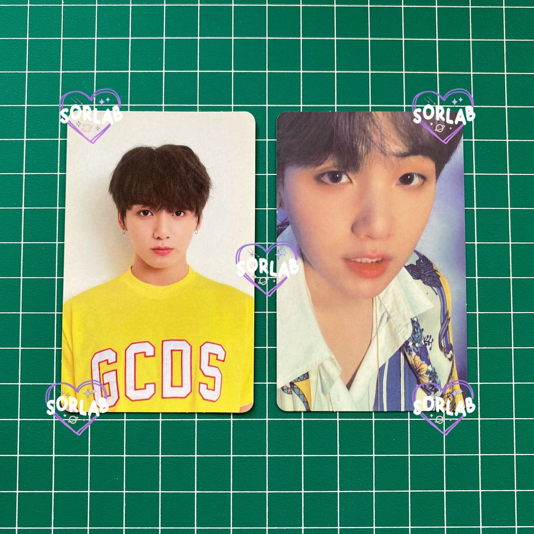 Official Bundle Photocard Pc Bts Jungkook Her Ver V Yoongi Suga Mots Persona Ver K Wave