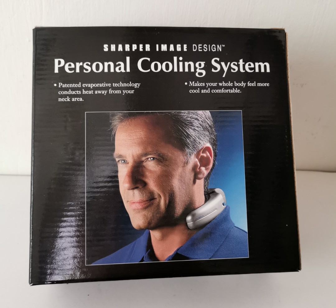 Sharper image cheap personal cooling system