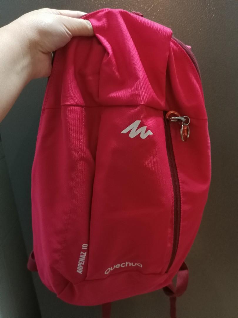 Decathlon pink sales bag