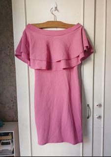 Pink Nursing Dress